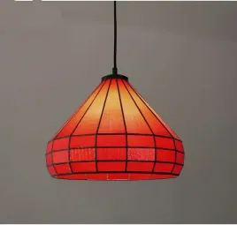 lampa-witrazowa-wiszaca-artdec-f3-o30-czerwien