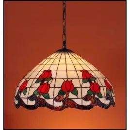 lampa-zyrandol-zwis-witraz-rosa-40cm