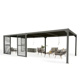 pergola-tarasowa-altana-ogrodowa-8x4m-szara-aluminiowa-zadaszenie-tarasu-k5