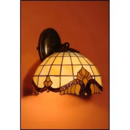 lampa-scienna-kinkiet-witraz-classic-23cm
