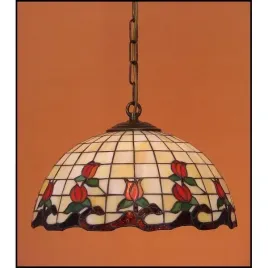 lampa-zyrandol-zwis-witraz-rosa-30cm