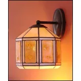 lampa-scienna-kinkiet-witraz-miod-20cm