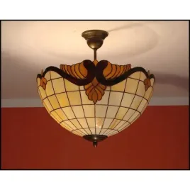 plafon-lampa-zyrandol-witraz-classic-40cm