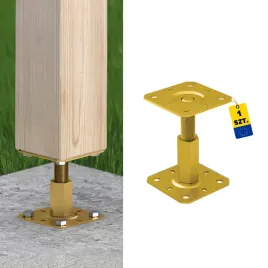 podstawa-slupa-regulowana-130x130x100-150-mm-zlota-stal-kotwa-gwintowana-pr