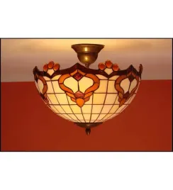 plafon-lampa-zyrandol-ampla-witraz-roco-30cm