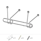 wieszak-scienny-wud-chrom-350-stan-nowy