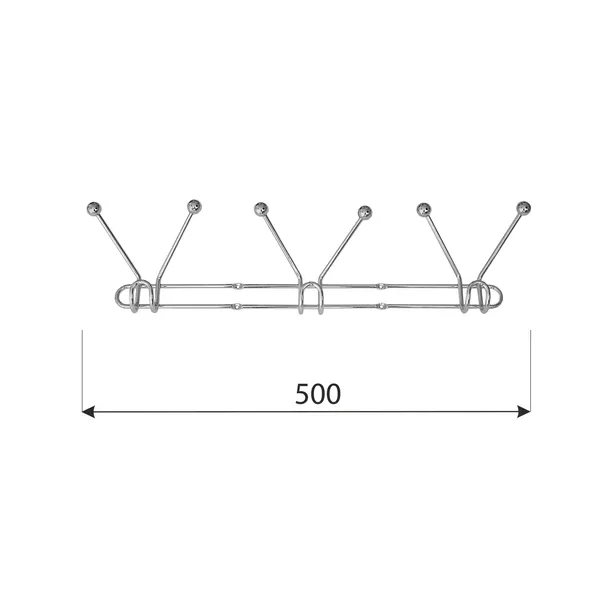 wieszak-scienny-wud-chrom-500-kod-producenta-54432
