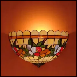lampa-scienna-kinkiet-witraz-lato-30cm
