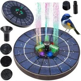 fontanna-solarna-ogrodowa-plywajaca-swieci-6x-dioda-led-rgb-4-tryby-16cm