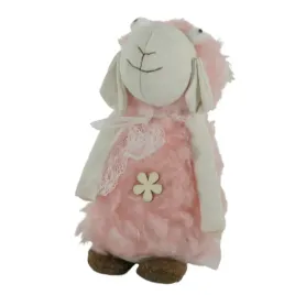 rozowa-pluszowa-owieczka-owca-ozdoba-dekoracja-wielkanocna-19-cm