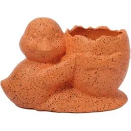 oslonka-doniczka-jajko-wielkanoc-pomaranczowa-nakrapiana-dekoracja