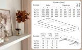 polka-scienna-samowiszaca-hylly-60x23-cm-szara-maksymalne-obciazenie-polki-25-kg