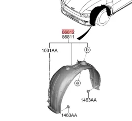 nadkole-przednie-prawe-kia-ev6-86812cv500-86812-cv500