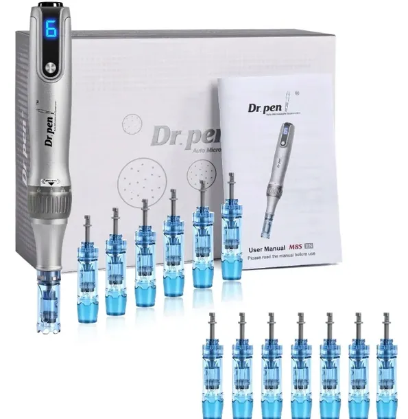 Dr Pen Dermapen M8S + 14 Kartridży Bezprzewodowy Oryginalny