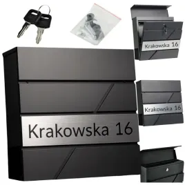 duza-skrzynka-na-listy-z-adresem-numerem-domu-antracyt-pocztowa-grawerowana
