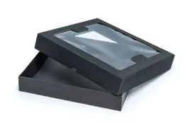 pudelko-ozdobne-na-prezenty-karbowane-z-oknem-290x300x50mm-wieczkowe-czarne
