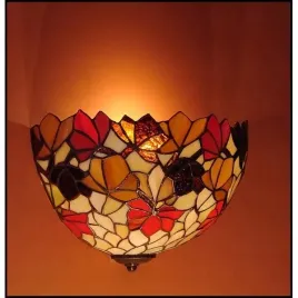 lampa-scienna-kinkiet-witraz-jesien-30cm