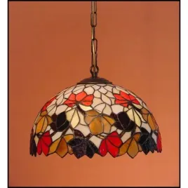 lampa-zyrandol-zwis-witraz-jesien-30cm