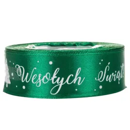 tasiemka-atlasowa-swiateczna-tasma-wstazka-satynowa-satyna-nadruk-25mm