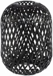 klosz-boho-bambusowy-czarny-14cm-th13