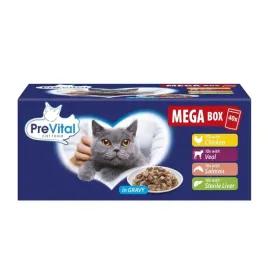 prevital-mokra-karma-dla-kota-mix-smakow-40x100-g