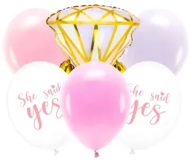 zestaw-balonow-z-pierscionkiem-she-said-yes-na-wieczor-panienski-balony6szt