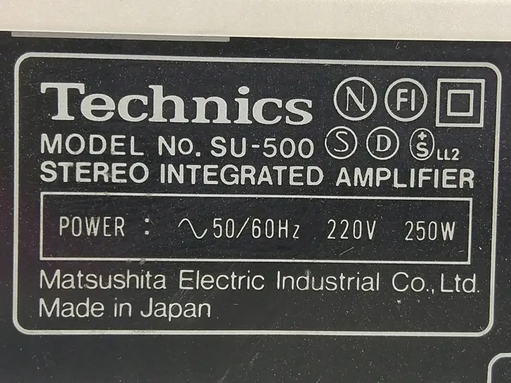 wzmacniacz-technics-su-500-marka-technics
