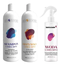 bioelixire-szampon-odzywka-2x-500ml-woda-lamelarna-wygladzajaca-250ml