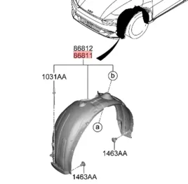 nadkole-przednie-lewe-kia-ev6-86811cv500-86811-cv500