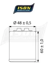 ison-filtr-oleju-ison183