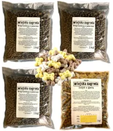 Zdjęcie produktu Zestaw Wiejska Zagroda Wieprzowina jeleniem 3kg +1