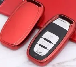 pokrowiec-na-kluczyk-do-audi-keyless-czerwony