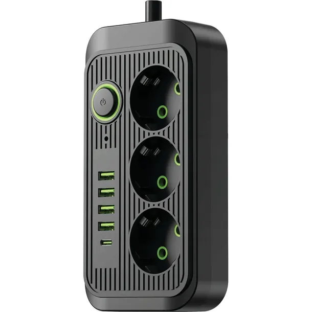przedluzacz-listwa-2m-3-gniazda-5x-usb-kolor-czarny