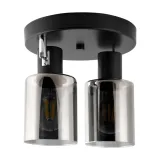 lampa-sufitowa-wiszaca-zyrandol-czarna-szklana-tuba-2x-led-e27-pomieszczenie-biuro-inne-pomieszczenie-jadalnia-korytarz-schody-kuchnia-lazienka-pokoj-dzieciecy-salon-sypialnia-uniwersalne