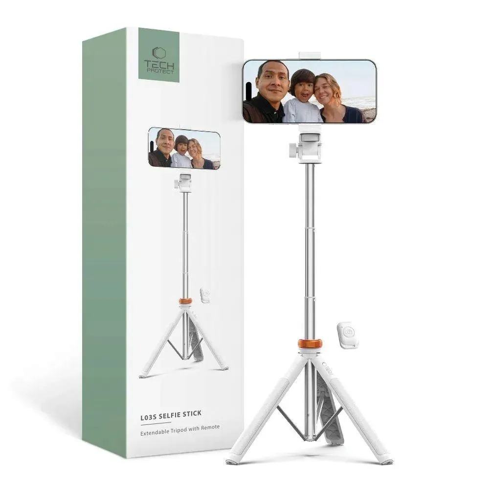 selfie-stick-tech-protect-l03s-bluetooth-z-pilotem-tripodem-do-148cm-stan-nowy