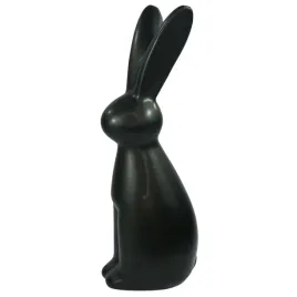 czarny-zajac-krolik-ceramiczny-25-cm-nowoczesny