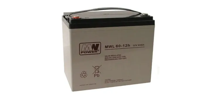 Akumulator AGM MWL 60-12h 12V/60Ah, VRLA, Bezobsługowy, Zasilanie awaryjne