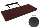 polka-scienna-samowiszaca-hylly-60x23-cm-wenge-liczba-poziomow-1