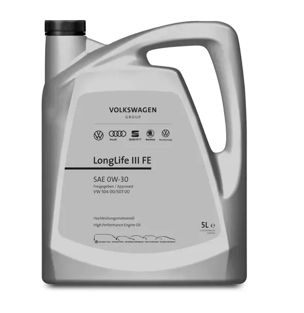 OLEJ VOLKSWAGEN LONGLIFE III FE 504/507 0W-30 5L