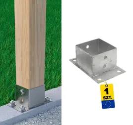 podstawa-wspornik-slupa-91x70-mm-pspn-kwadratowa-kotwa-do-betonu-ocynk