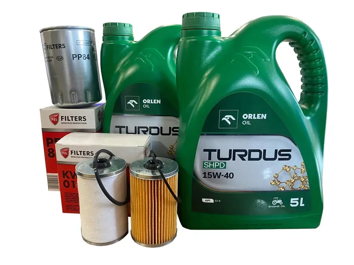 OLEJ ORLEN TURDUS + ZESTAW FILTRÓW URSUS C340 C360
