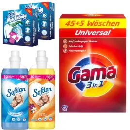 gama-softlan-zestaw-proszek-plyny-do-plukania-chusteczki-wylapujace-kolor