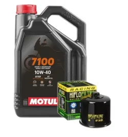olej-motocyklowy-10w40-motul-7100-4l-filtr-hf138rc