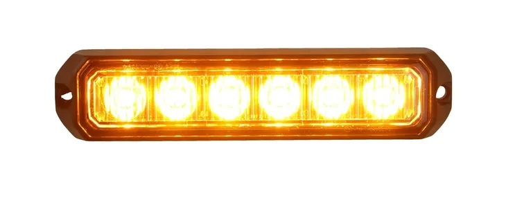 STROBOSKOP 6 LED LAMPA OSTRZEGAWCZA 12/24V CE