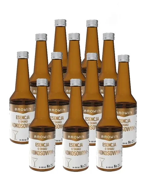 Esencja ZAPRAWKA SMAK KOKOSOWY 24L/12szt alkoholu