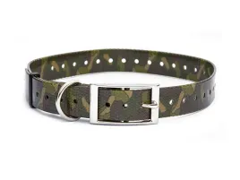 obroza-nylonowa-z-kolkiem-dogtrace-zielony-camo-25-mm-x-70-cm