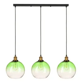 lampa-wiszaca-na-listwie-potrojna-kula-szklana-zielona