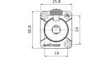roxtone-panelowe-gniazdo-tablicowe-jack-63mm-marka-roxtone