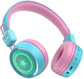 sluchawki-dla-dzieci-led-new-bee-kh22b-bezprzewodowe-skladane-bluetooth-32h