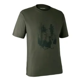t-shirt-deerhunter-8384-zielona-kora-s
